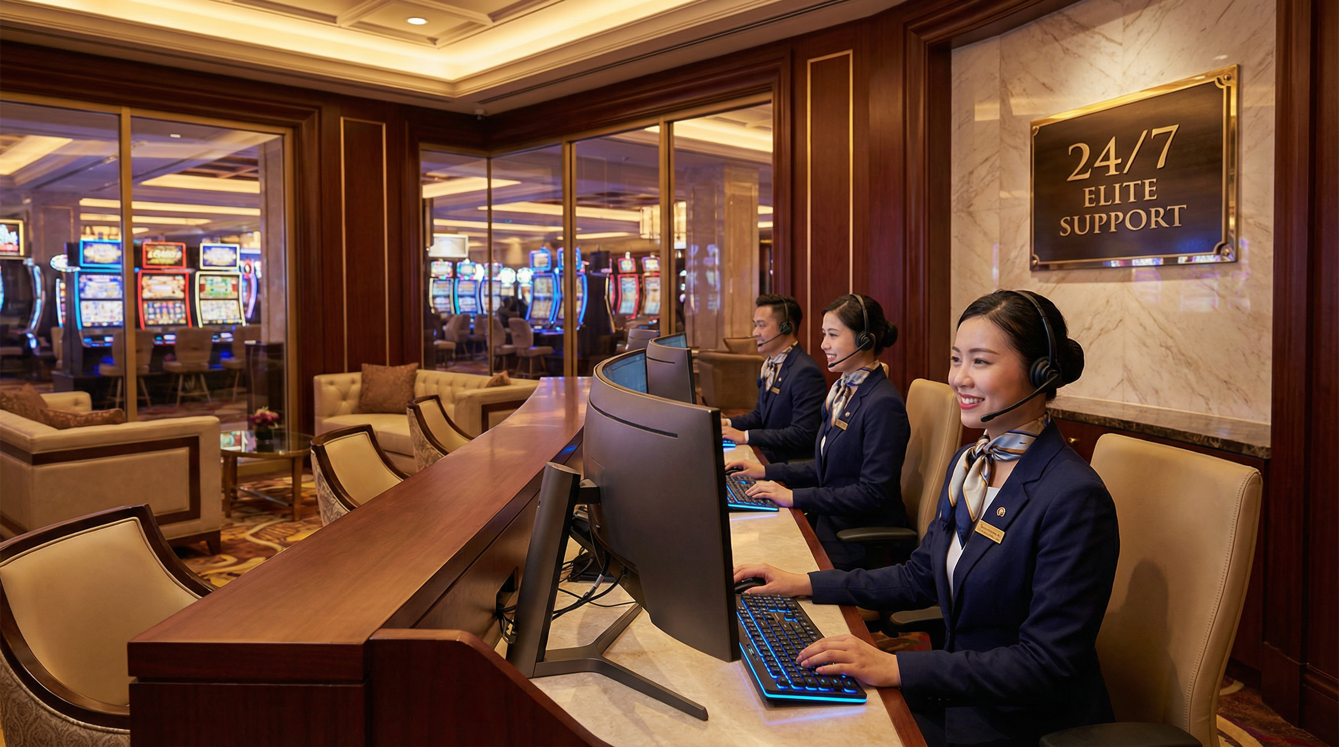 澳门博彩专业客服团队